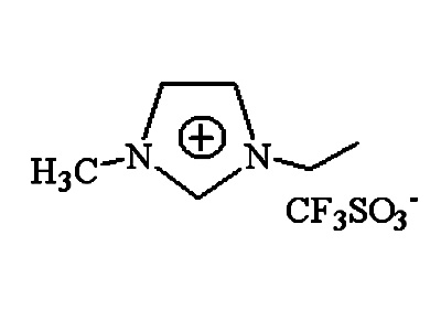 1 - ethyl-3 - methylimidazolium trifluoromethane sulfonate