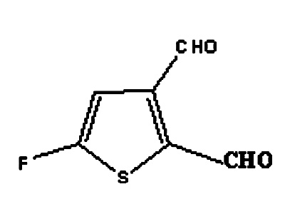 5-氟噻吩-2，3-二甲醛