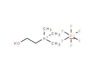 2-hydroxy-N,N,N-trimethylethanaminium hexafluorophosphate