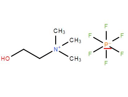 2-hydroxy-N,N,N-trimethylethanaminium hexafluorophosphate